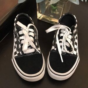 Kids Checkered Vans